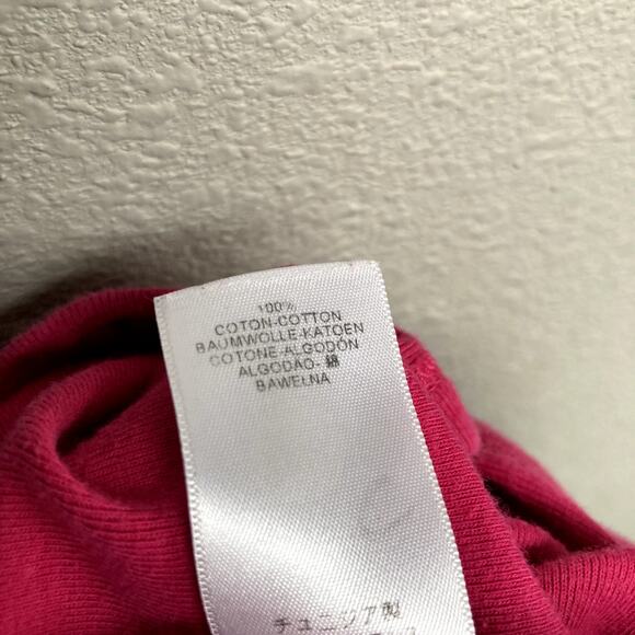 Petit Bateau Mon Petit Amour Heart Shortie Snap Romper - Fuchsia - 6M - Picture 6 of 6